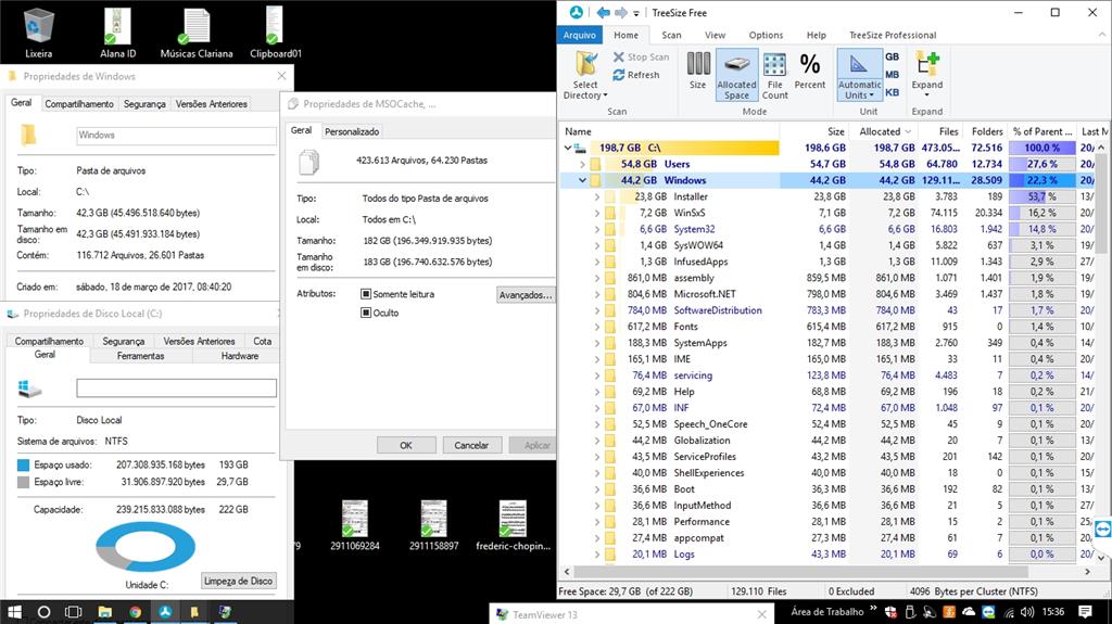 その他 Windows 10 Windows 10 - Disco Local Cheio - Microsoft Q&A