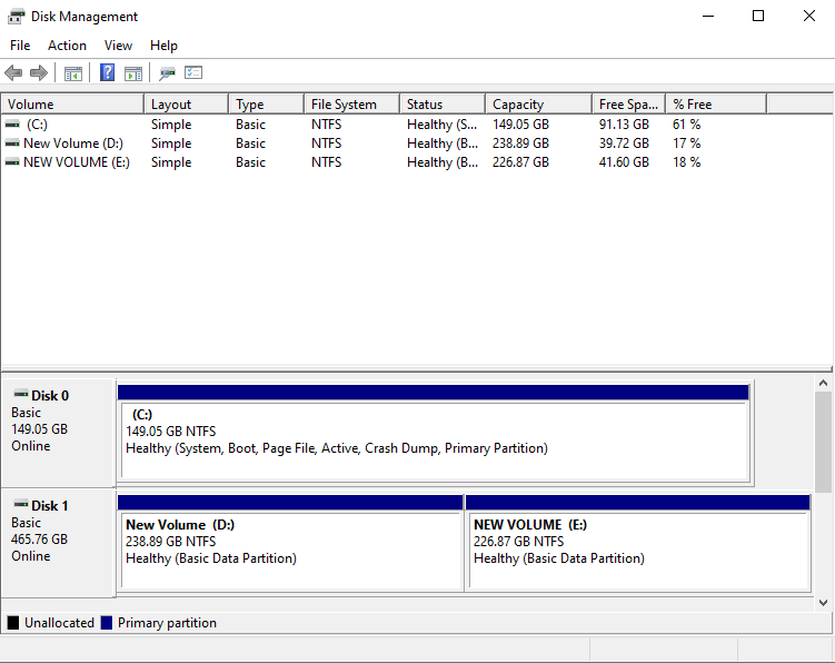 Remove zero size empty drive partitions on Windows 10 - Microsoft Q&A