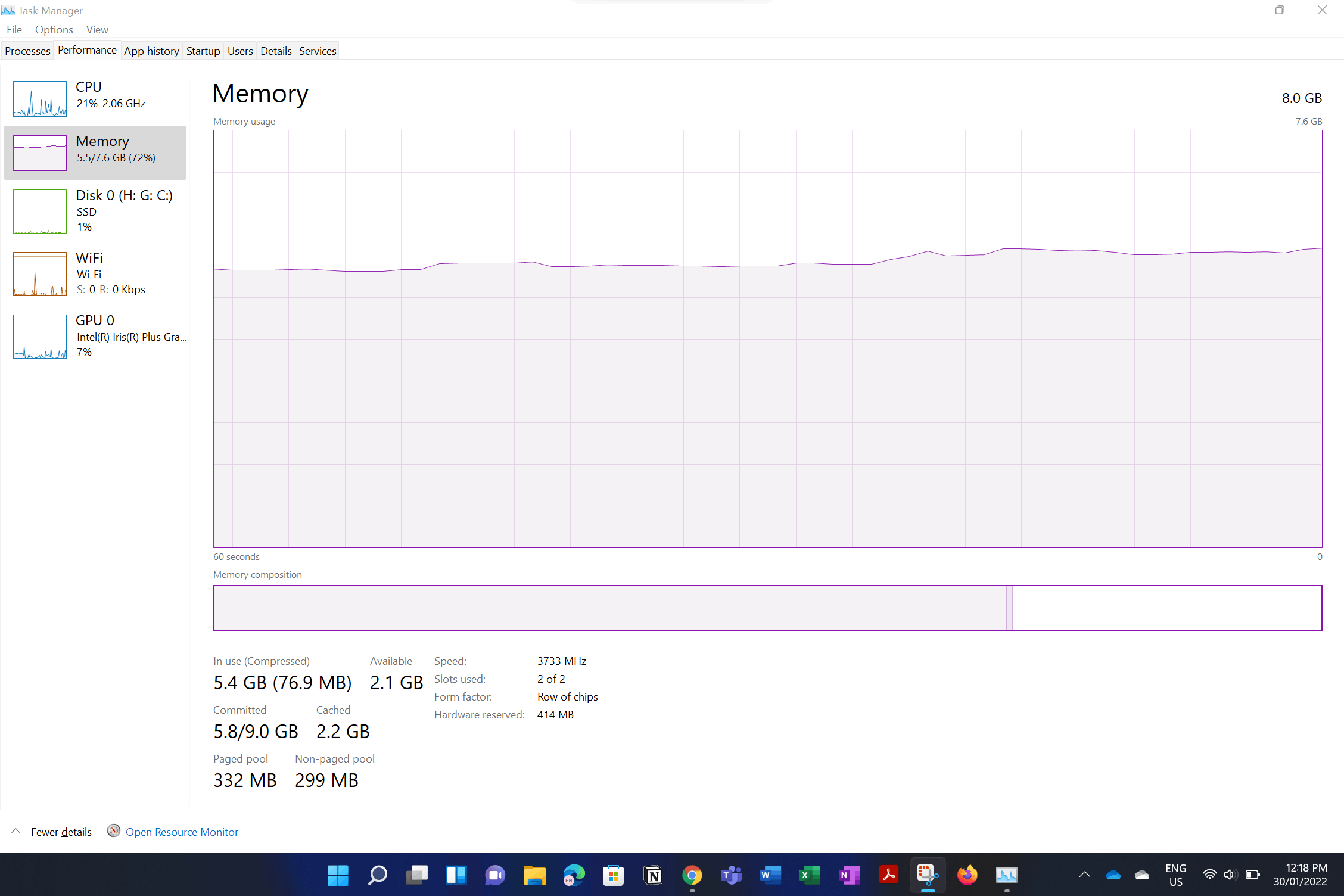 Surface Laptop 3 using a lot of RAM - Microsoft Q&A