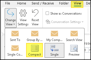 Missing Compact View Tab - Microsoft Q&A