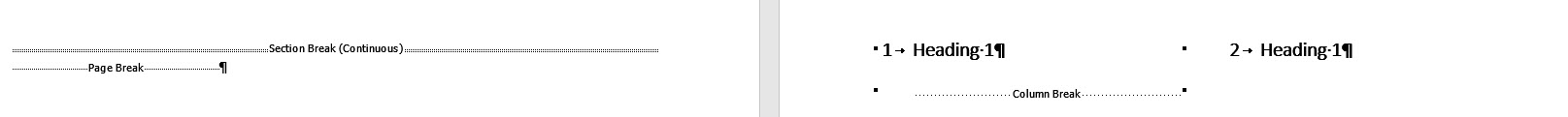 Consistent paragraph spacing in two column layout. - Microsoft Q&A