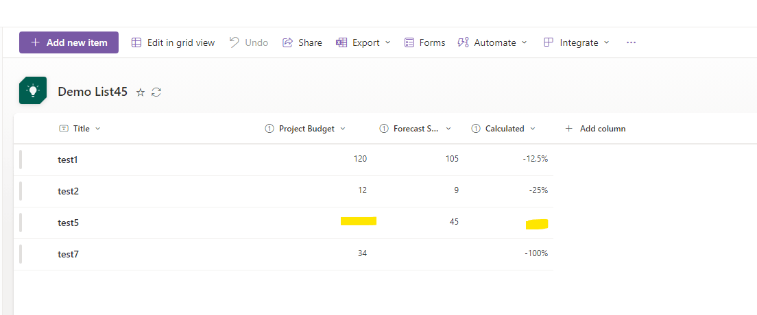 Calculated Column Errors - Microsoft Q&A
