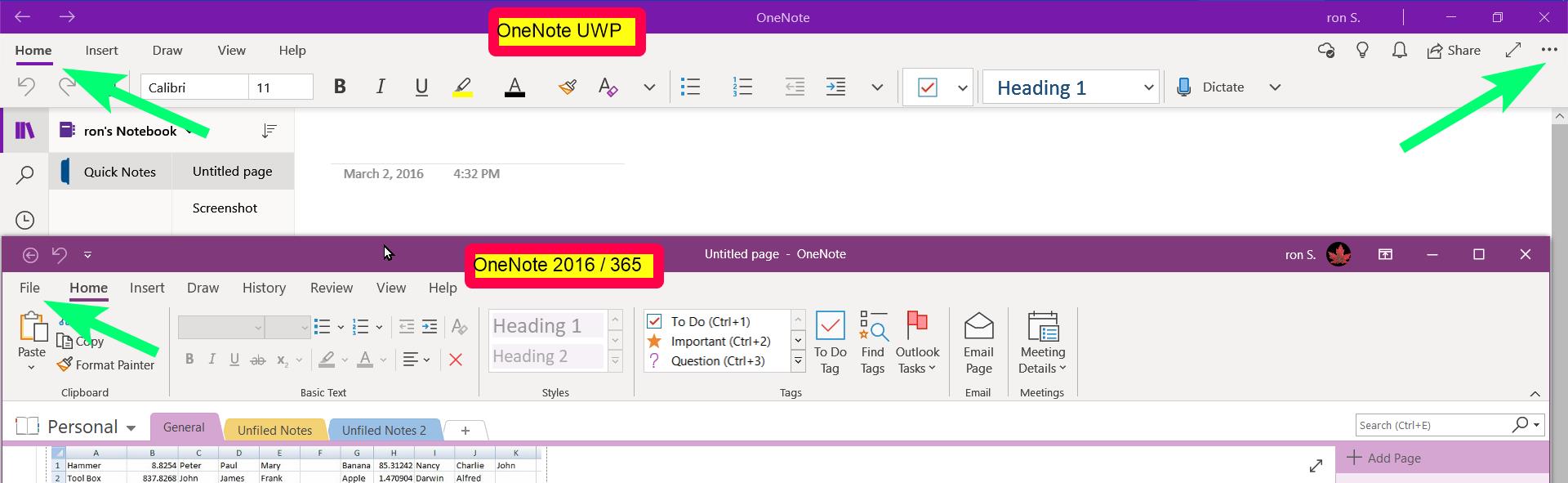 Onenote bibliography - Microsoft Q&A