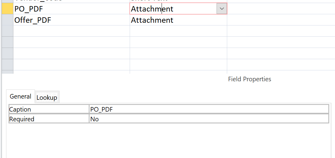 Access 2016 | how to remove the attachement paper clip icon from a sub ...