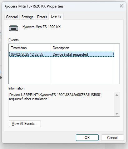 Windows 11 USB printer connection not working - Microsoft Q&A