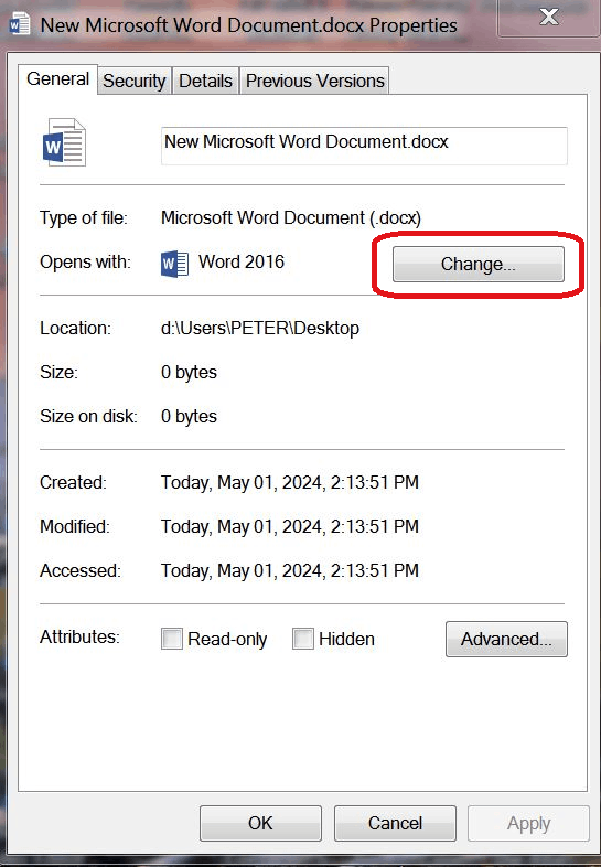 all my desktop icons/apps are converted to word file icon , and ...