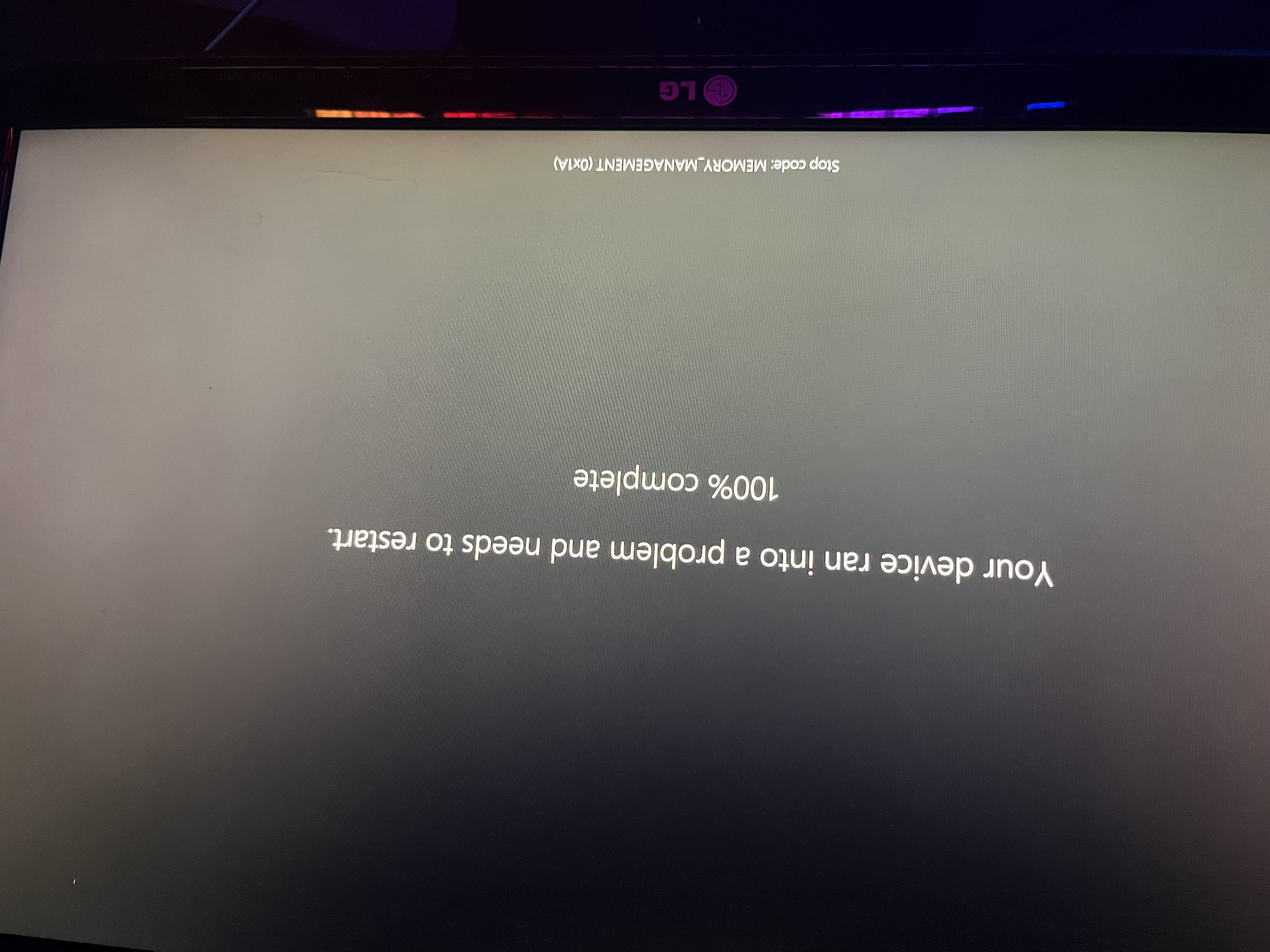 Como resolver “ your device ran into a problem and needs to restart ...