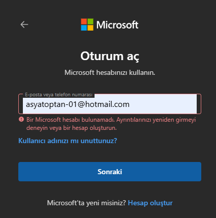 mailbulunamadı
