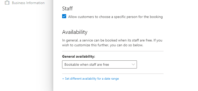 Bookings Time increments issue - Microsoft Q&A