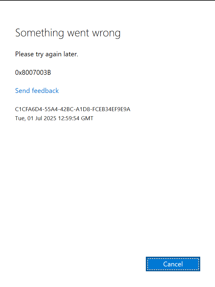 Sign In Issue - Microsoft Q&A