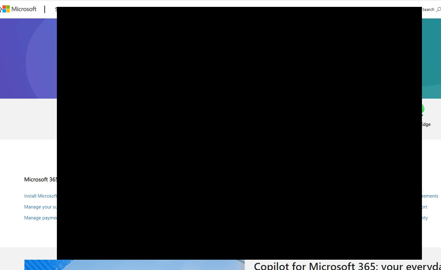Screen becomes unresponsive and black box covers the center until I re ...