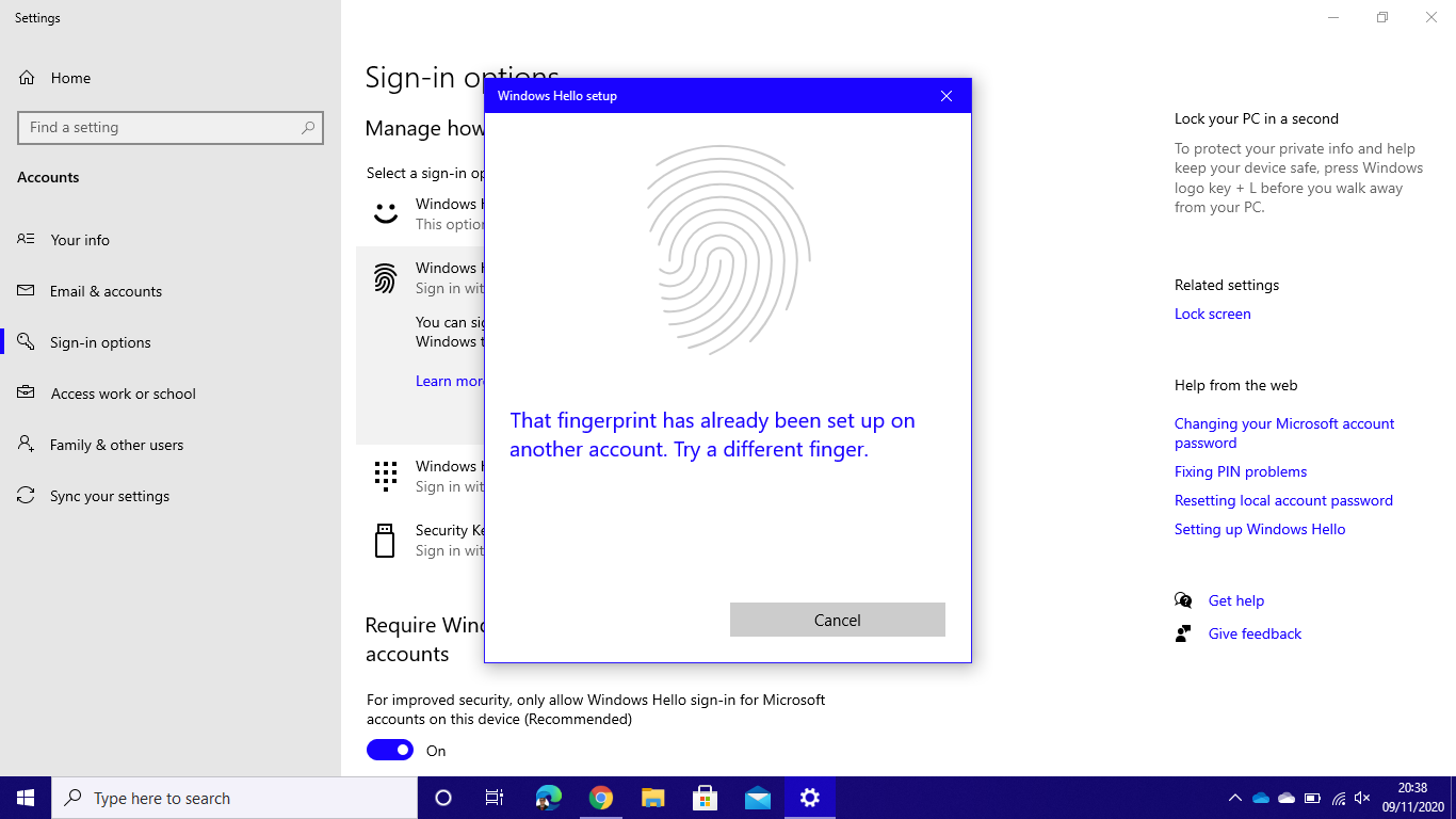 Windows Hello - Microsoft Q&A