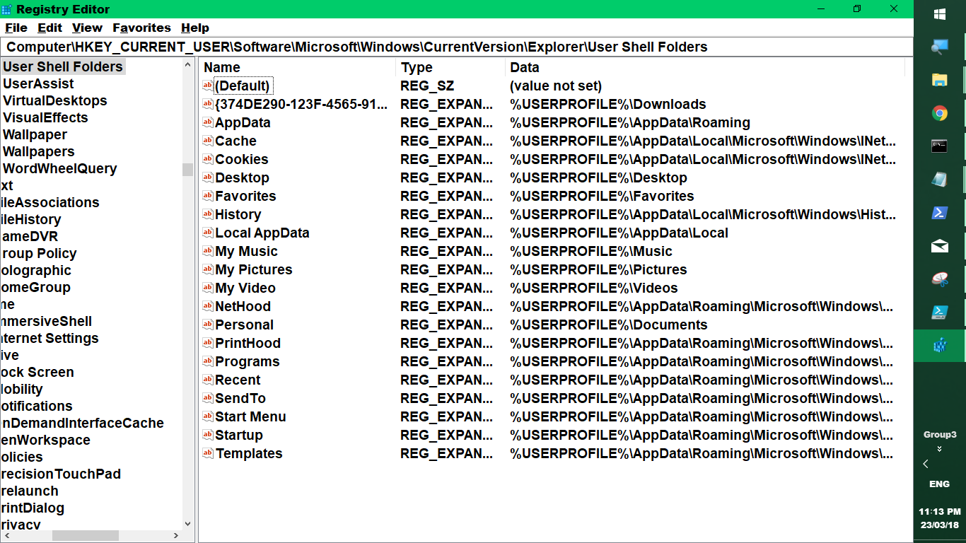 Windows 10 My Documents Location Tab - Microsoft Q&A
