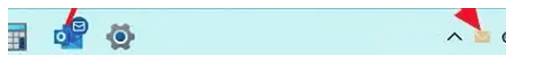 'New' Outlook has no new email letter icon option in taskbar ...