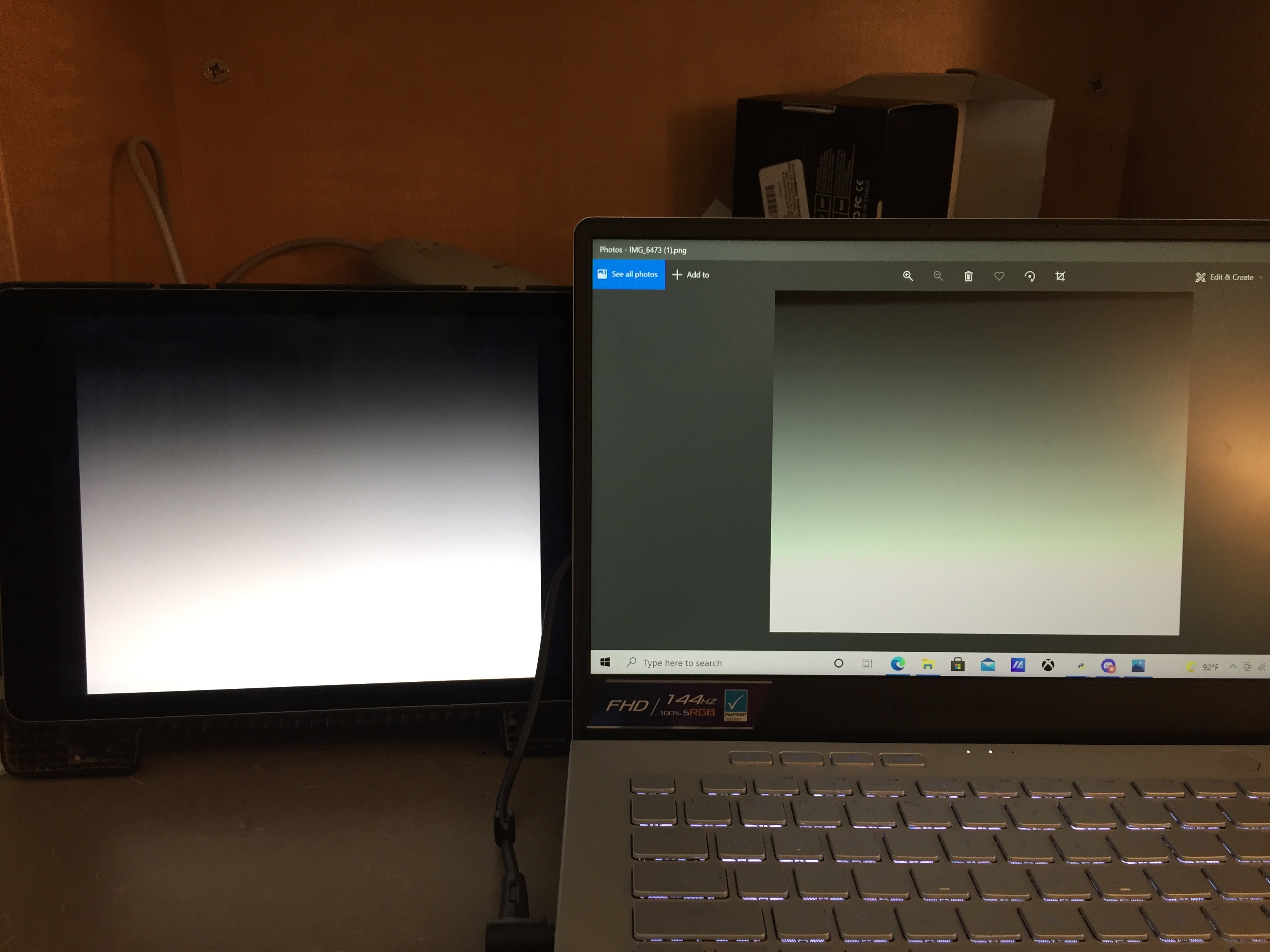 Screen color error - Microsoft Q&A