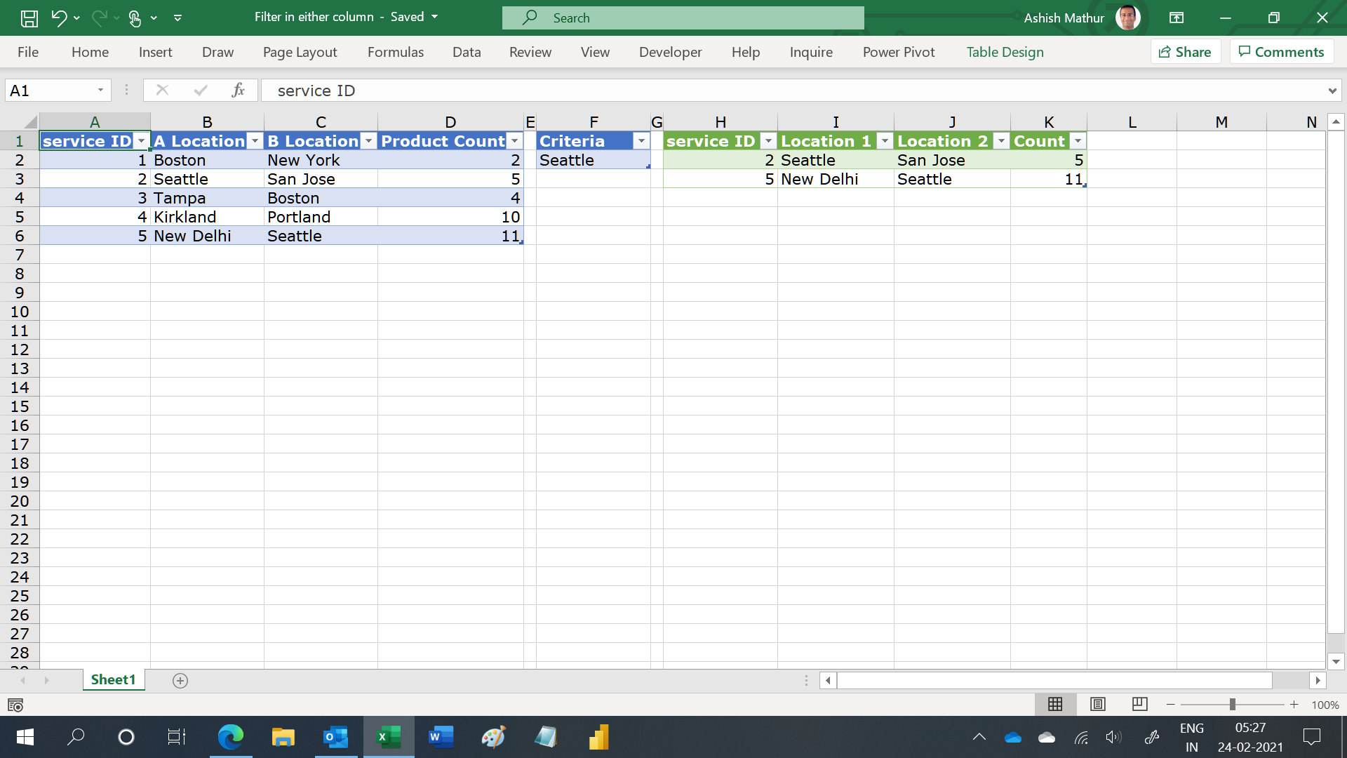 Excel Power Pivot relationships - Microsoft Q&A