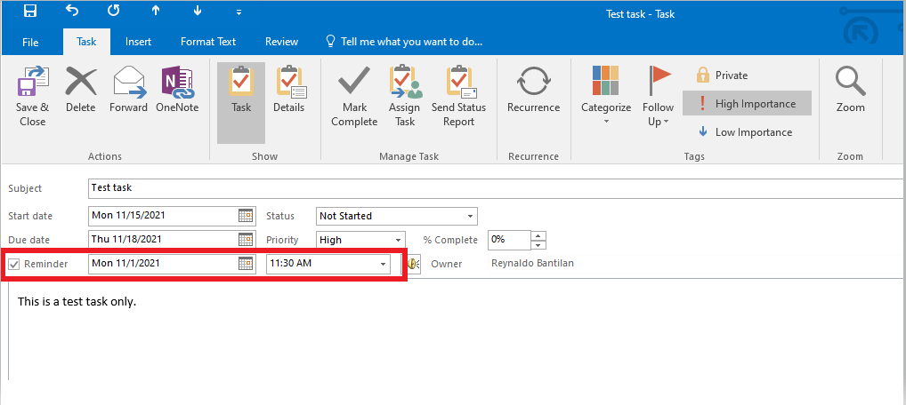 Break the link between Task Start Date and Due Date - Microsoft Q&A