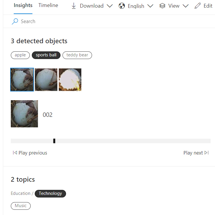 How do I train the Azure Video Indexer on detected objects? - Microsoft Q&A