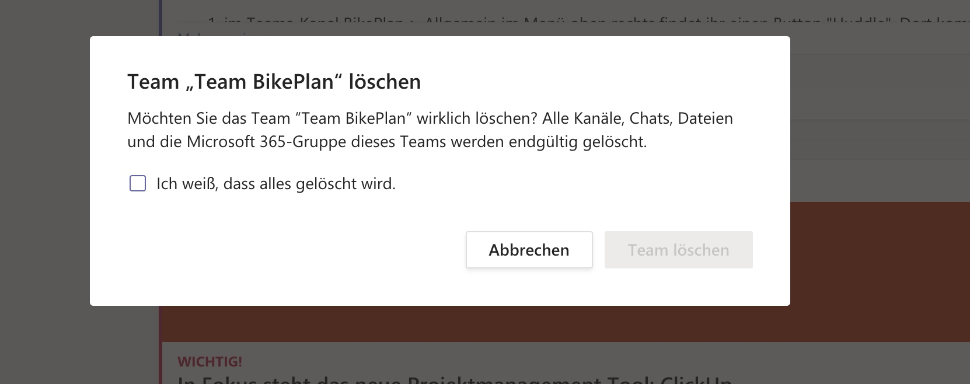 Disconnect a M365 group from Teams - Microsoft Q&A