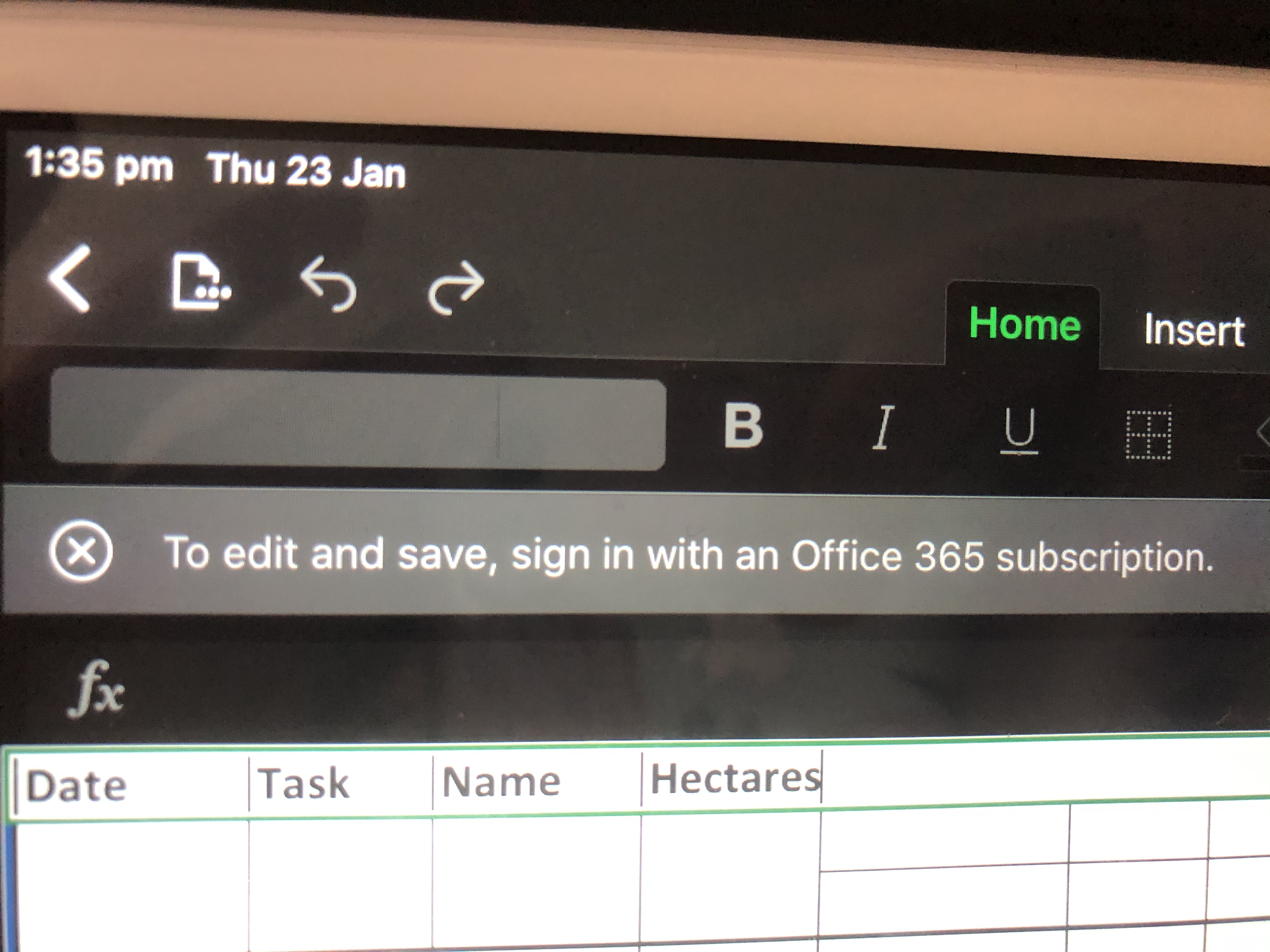 Excel continuously asking me to sign in to edit a document - Microsoft Q&A