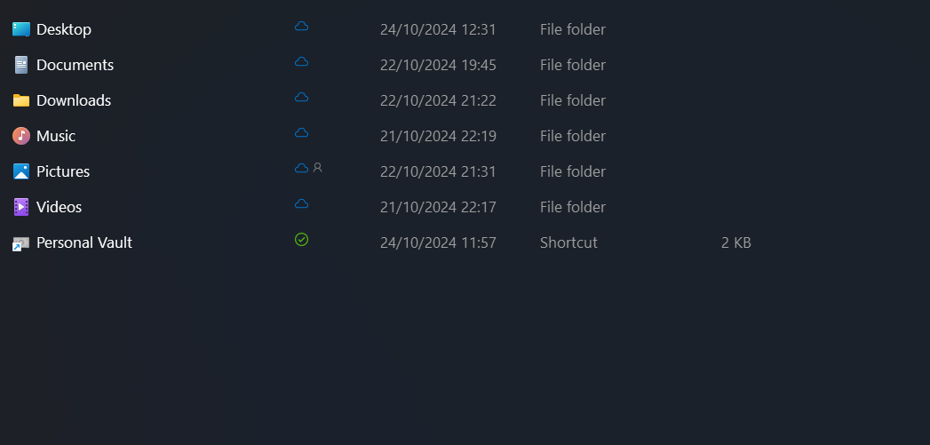 OneDrive downloads folder special icon not displaying - Microsoft Q&A