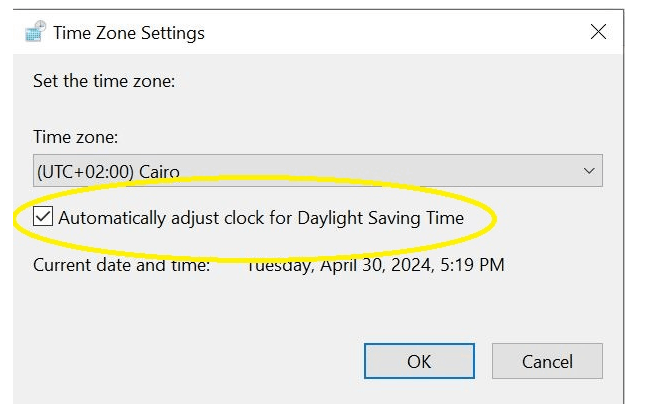 windows 10 DST - Microsoft Q&A