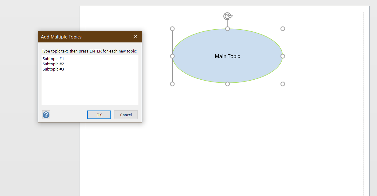 MS Visio: subtopics creation from Excel File - Microsoft Q&A