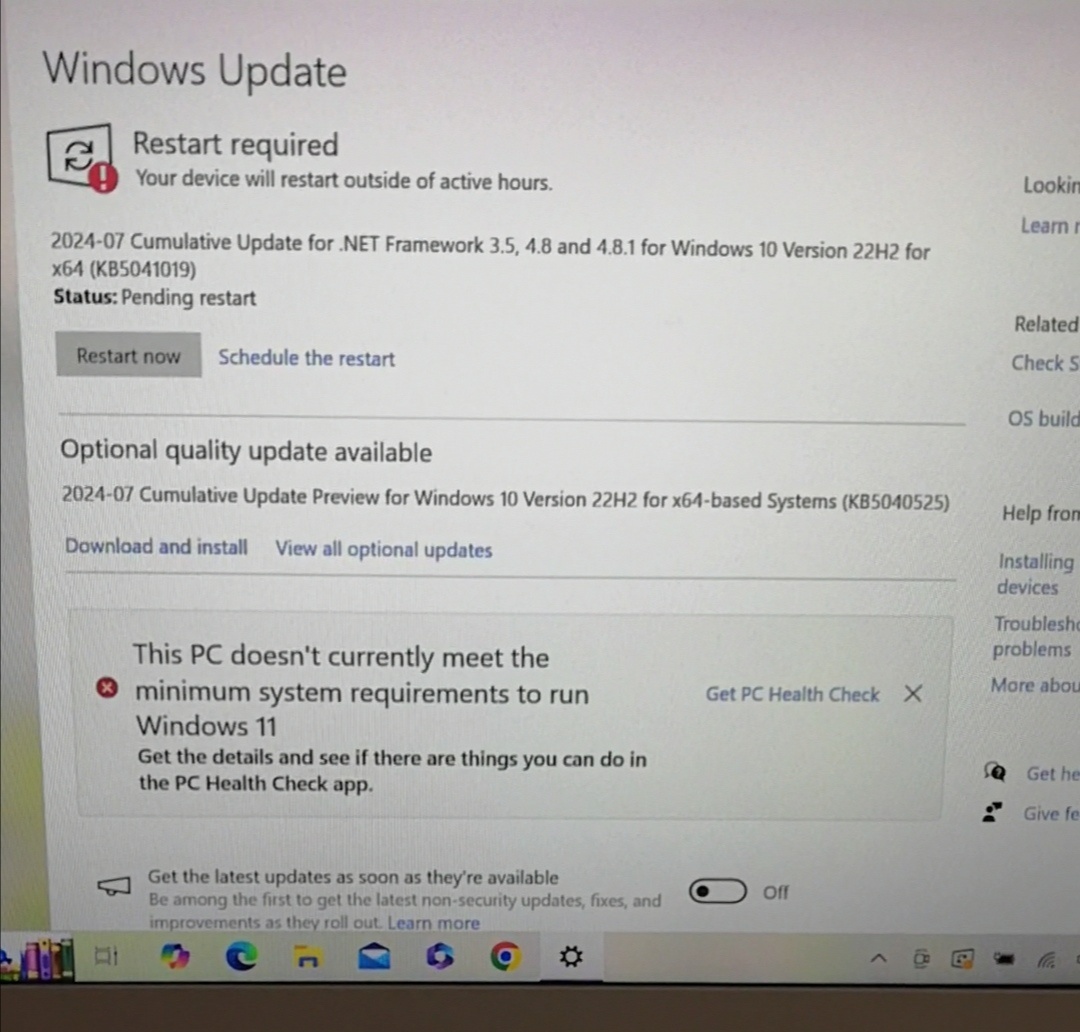 Hello. What is the reason of this message, it appeared 2-nd time after ...