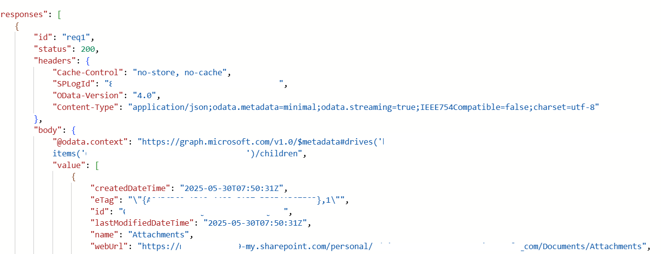 Microsoft Graph $batch API returns invalid JSON syntax on 403 responses ...