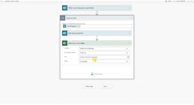 MS forms data to be directed to certain/specific excel sheets ...