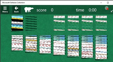 solitaire collection display problems - Microsoft Q&A