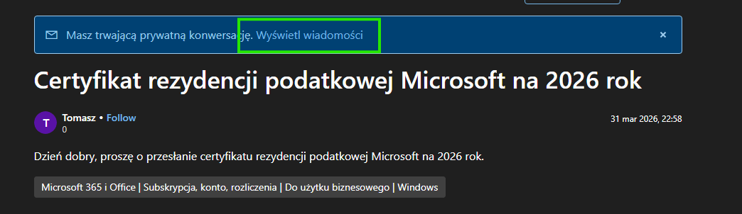 Obraz użytkownika