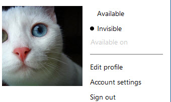 How can I get my profile to show me as 