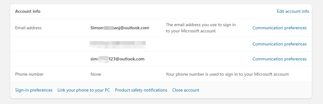 Try to add new accounts to Outlook, one with Live and one with Hotmail ...