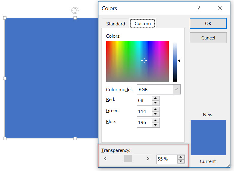 Pattern transparency?? - Microsoft Q&A