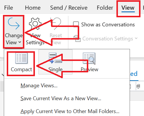 my emails are being displayed weird. I'm trying to change them back to ...