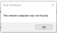 Task Scheduler is not starting - Microsoft Q&A