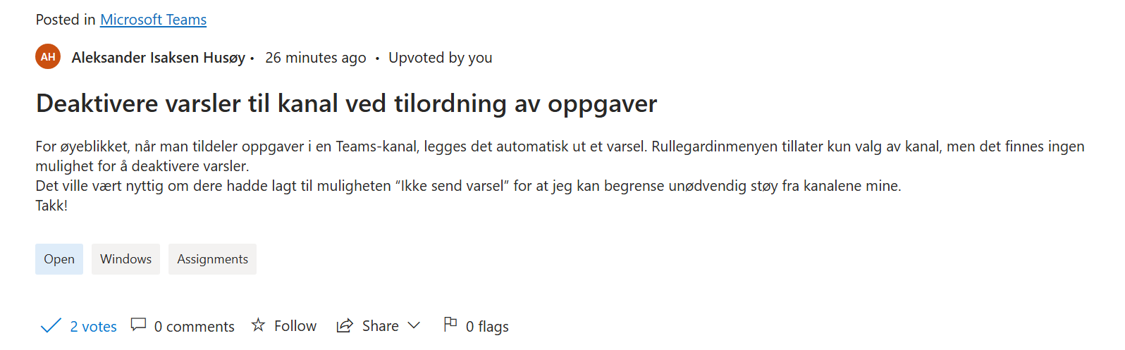 Brukerens bilde