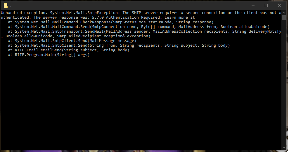 Command Prompt pops up called 