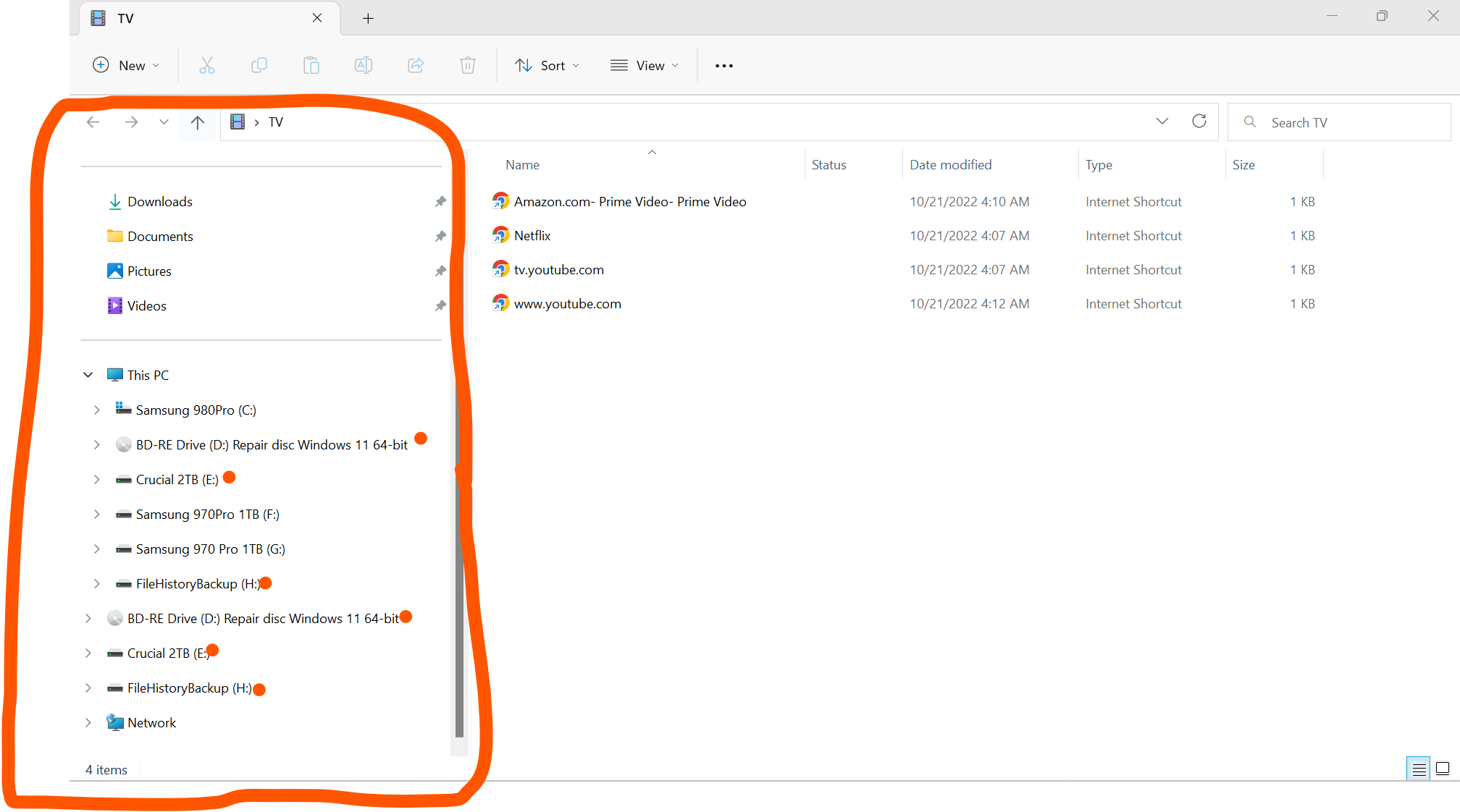 Windows Desktop Folders - Microsoft Q&A