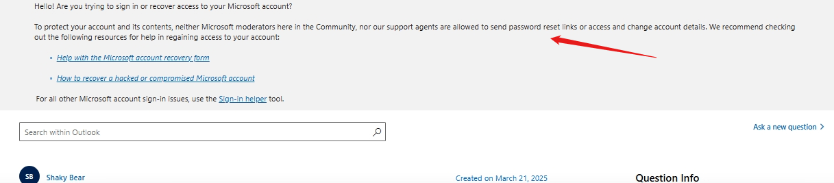 recover microsoft account email