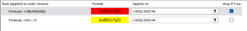 Is it possible to combine multiple Conditional Formatting Rules ...