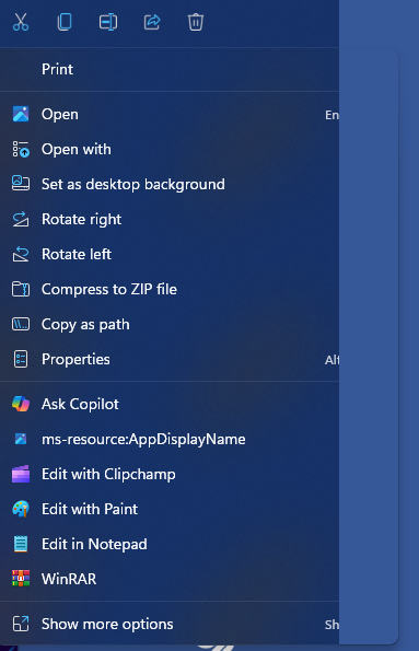 How to fix weird bug where the right click menu is cut in width but ...
