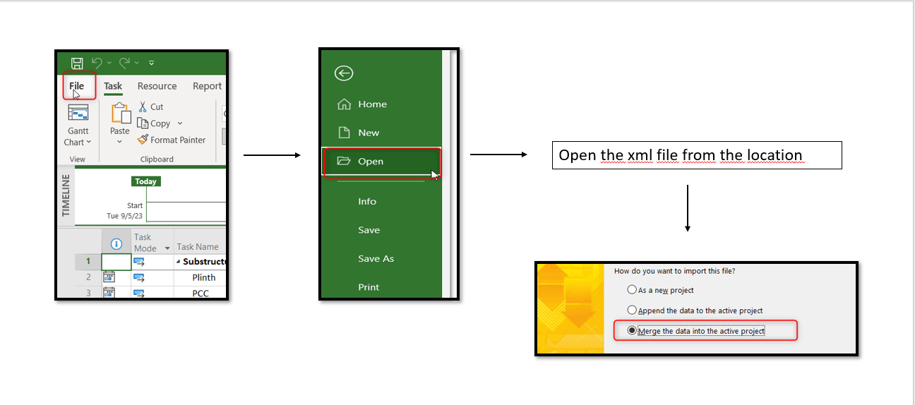 Merging of XML file in MSP format with an error - Microsoft Q&A