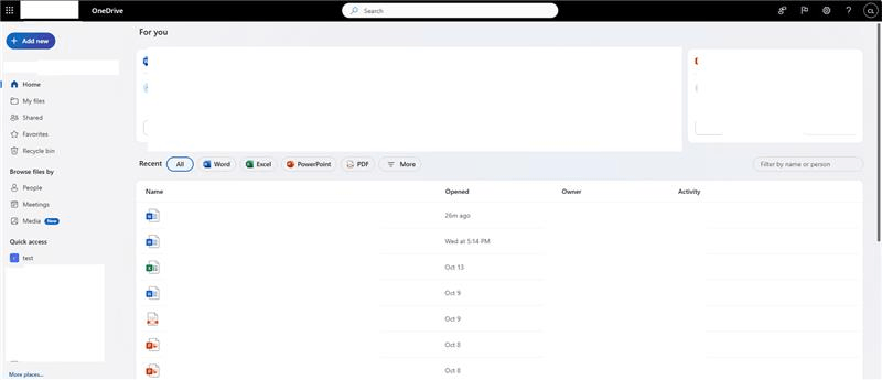We are unable to search in onedrive - Microsoft Q&A