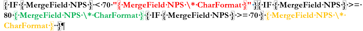 Nesting IF statements in Word for mail merge - Microsoft Q&A