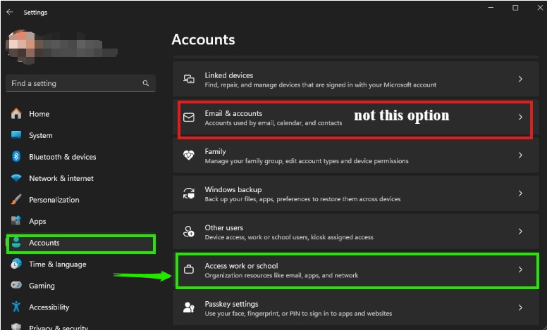 Accidentally set up duplicate Work or school accounts - Microsoft Q&A