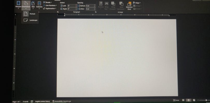 Microsoft Word - Inverse Orientation - Microsoft Q&A