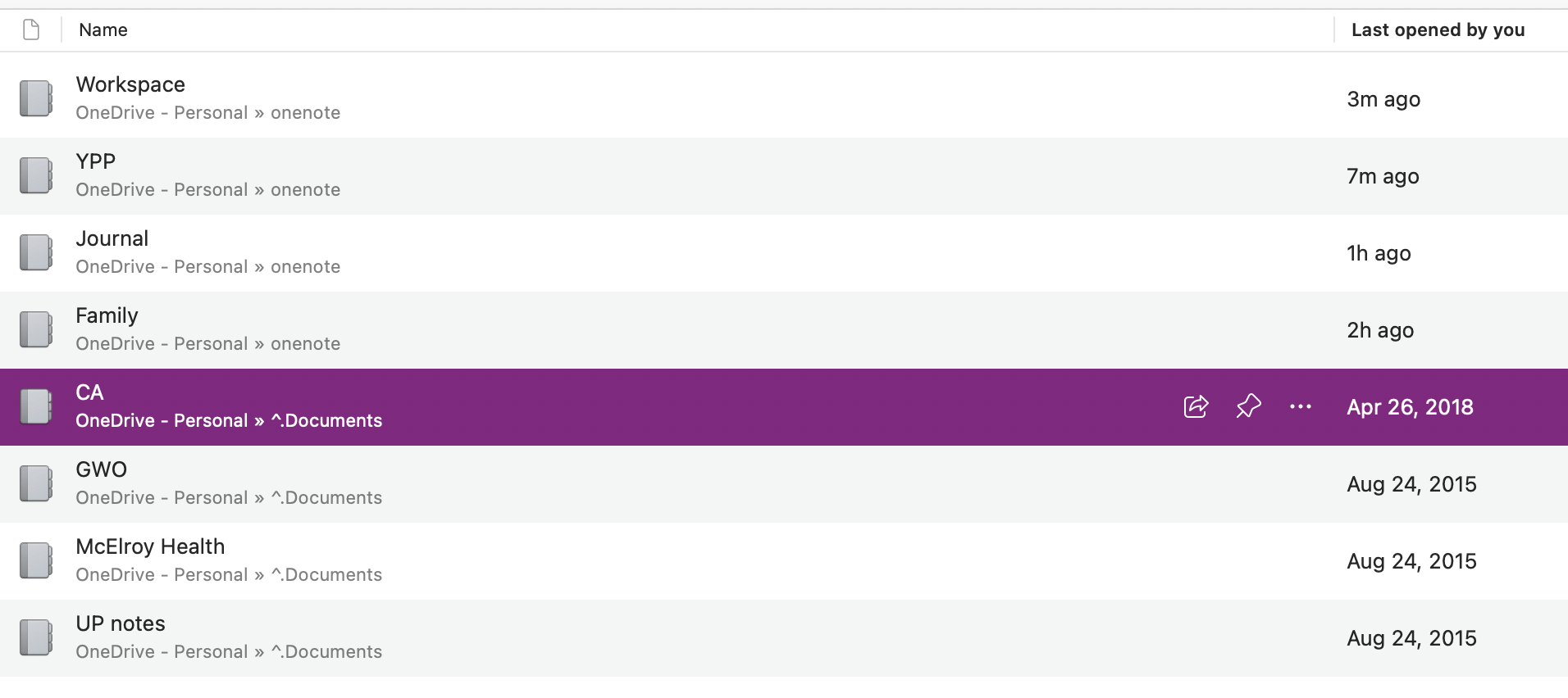 Cannot remove deleted OneNote folders from Recent Notebooks list ...