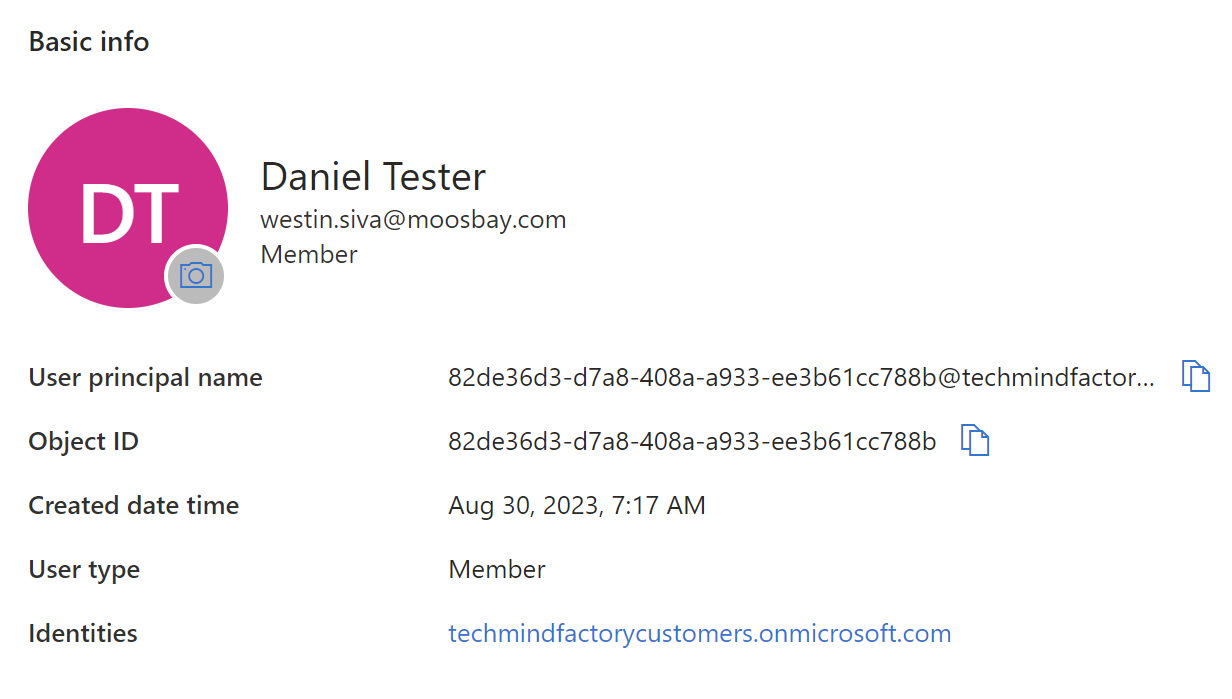 AADSTS500208: The domain is not a valid login domain for the
